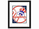 New York Yankee Wall Murals New York Yankees File 18×22 Inch Framed Wall Art