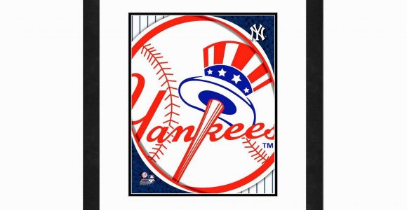 New York Yankee Wall Murals New York Yankees File 18×22 Inch Framed Wall Art