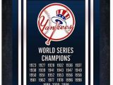 New York Yankees Wall Murals New York Yankees World Series Champions Framed Wall Art