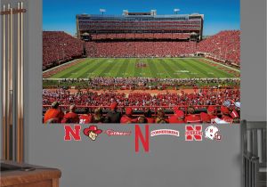 Neyland Stadium Wall Mural Nebraska Cornhuskers 50 Yard Line Stadium Mural