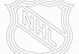 Nhl Hockey Coloring Pages to Print Nhl Logo Coloring Page