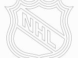 Nhl Hockey Coloring Pages to Print Nhl Logo Coloring Page