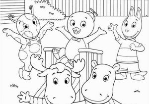 Nick Jr Coloring Pages Printable Backyardigans Coloring Picture with Images