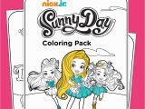 Nick Jr Coloring Pages Printable Sunny Day Coloring Pack