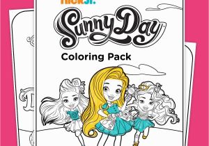 Nick Jr Coloring Pages Printable Sunny Day Coloring Pack