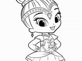 Nick Jr Shimmer and Shine Coloring Pages Free to Print Nick Jr Shimmer and Shine Coloring
