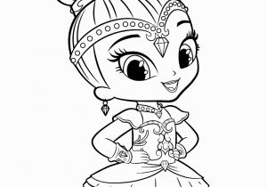 Nick Jr Shimmer and Shine Coloring Pages Free to Print Nick Jr Shimmer and Shine Coloring