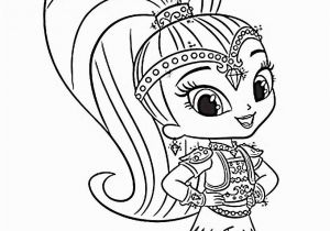 Nick Jr Shimmer and Shine Coloring Pages Shine and Shimmer Coloring Pages Nick Jr Sketch Coloring Page