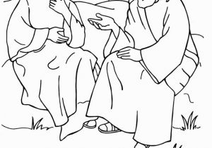 Nicodemus Coloring Page Day 3 Jesus and Nicodemus Coloring Sheets Can Be A Great Way to