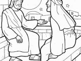 Nicodemus Coloring Page Nicodemus Coloring Page