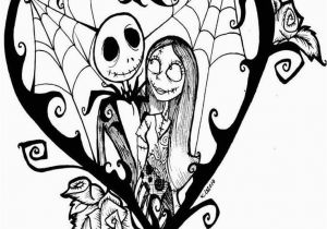 Nightmare before Christmas Adult Coloring Pages A Nightmare before Christmas Printable Coloring Page