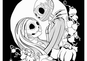 Nightmare before Christmas Adult Coloring Pages Free Printable Nightmare before Christmas Coloring Pages
