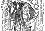 Nightmare before Christmas Adult Coloring Pages Free Printables Nightmare before Christmas Coloring Pages