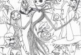 Nightmare before Christmas Adult Coloring Pages Nightmare before Christmas by Hirokiro On Deviantart