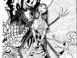 Nightmare before Christmas Coloring Pages BezpÅatne Miasteczko Halloween Halloween Kolorowania Stron