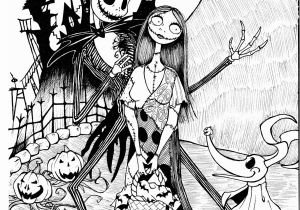 Nightmare before Christmas Coloring Pages for Kids Free Printable Nightmare before Christmas Coloring Pages