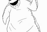 Nightmare before Christmas Coloring Pages Oogie Boogie Bad Oogie Boogie Coloring Page Free Printable Coloring