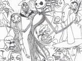 Nightmare before Christmas Halloween Coloring Pages for Adults Get This Nightmare before Christmas Coloring Pages