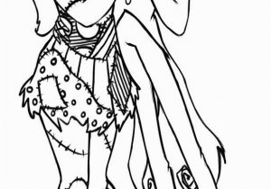 Nightmare before Christmas Sally Coloring Pages Nightmare before Christmas Coloring Pages to Print