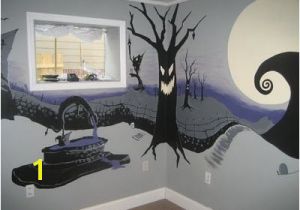 Nightmare before Christmas Wall Mural Artspace the Nightmare before Christmas Mural