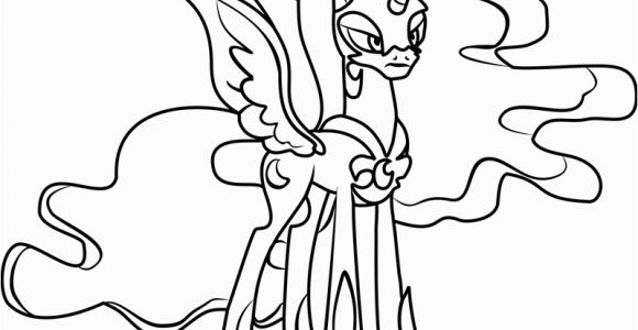 Nightmare Moon My Little Pony Coloring Pages Nightmare Moon Coloring Page Free My Little Pony