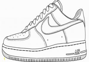 Nike Air force 1 Coloring Page Air force 1 Coloring Pages at Getcolorings