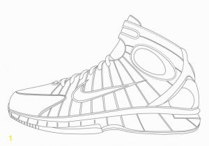 Nike Air force 1 Coloring Page Air force 1 Coloring Pages at Getcolorings