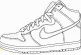 Nike Air force 1 Coloring Page Nike Air force Coloring Pages Shoes