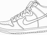 Nike Air force 1 Coloring Page Nike Air force Coloring Pages Shoes