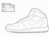 Nike Air force 1 Coloring Page Nike Coloring Pages Coloring Home