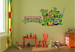 Ninja Turtle Wall Mural Ninja Turtles Room Decal Stickers Bedroom Wall Murals Ninja Turtle Decals Cartoon Wall Designs Tmnt Ninja Turtle Decal