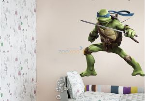 Ninja Turtle Wall Mural Teenage Mutant Ninja Turtles Europe and the United Explosion Models 85 65cm Boy Children S Room Wall Stickers to Custo Sticker Quotes for