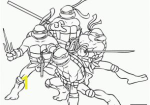 Ninja Turtles Coloring Pages Printable Online Coloring the Four Ninja Turtles Leonardo