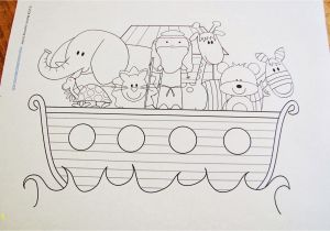 Noah S Ark Coloring Pages for Preschoolers Mommy S Little Helper Noah S Ark Preschool theme