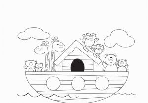 Noah S Ark Coloring Pages for Preschoolers Noah S Ark Coloring Page Twisty Noodle