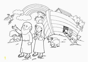 Noah S Ark Coloring Pages with Rainbow Noahs Ark Rainbow Coloring Page – Learning How to Read