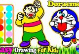 Nobita and Doraemon Coloring Games Draw Doraemon Nobita S Father Coloring