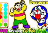 Nobita and Doraemon Coloring Games Draw Doraemon Nobita S Father Coloring