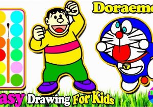 Nobita and Doraemon Coloring Games Draw Doraemon Nobita S Father Coloring