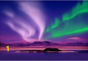 Northern Lights Wall Mural Aurora Borealis Washable Wall Mural • Pixers We Live to