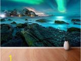 Northern Lights Wall Mural Wall Mural Photo Wallpaper Xxl northern Lights Aurora