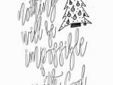Nothing is Impossible with God Coloring Pages Free Advent Coloring Page for Nothing Will Be Impossible