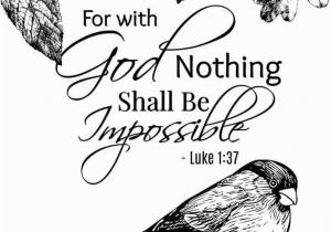 Nothing is Impossible with God Coloring Pages Free Printable Bible Verse Coloring Sheets Simple Mom