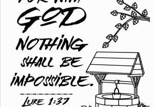 Nothing is Impossible with God Coloring Pages Ricldp Artworks Bible Verses & Doodles