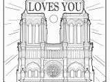 Notre Dame Coloring Pages Coloring Book Amazing Paris Coloring Pages Picture Ideas