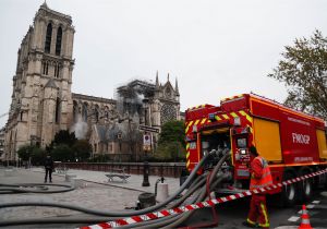 Notre Dame Coloring Pages Fire Extinguished after Nine Hours