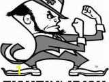 Notre Dame Football Logo Coloring Pages Notre Dame Fighting Irish Coloring Pages Bing Images