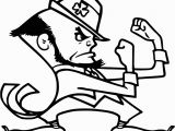 Notre Dame Football Logo Coloring Pages Notre Dame Leprechaun Super Coloring