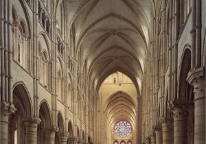 Notre Dame Wall Murals Gothic Architecture Notre Dame Nave and Choir Began In 1163