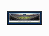 Notre Dame Wall Murals Notre Dame Fighting Irish Football Stadium Twilight Framed Wall Art